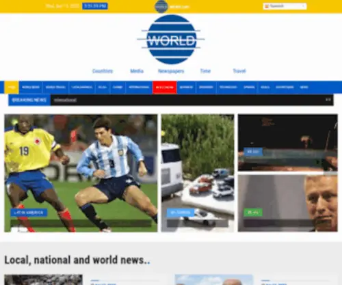 Wtno.com(World News Day noticias Inicio) Screenshot