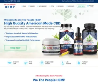 WTphemp.com(We The People Hemp "WTP Hemp") Screenshot