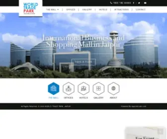 WTpjaipur.com(World Trade Park) Screenshot