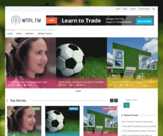 WTPLFM.com(WTPL FM) Screenshot