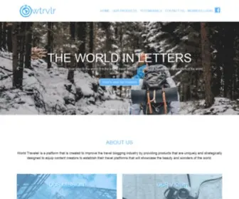 WTRVLR.com(World Traveler) Screenshot