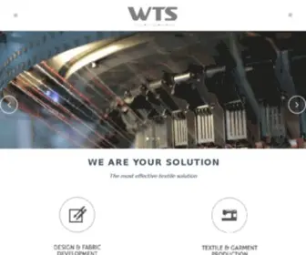 WTS.com.pe(World Textile Sourcing) Screenshot