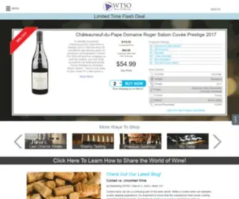 Wtso.com(Online Wine Shop) Screenshot