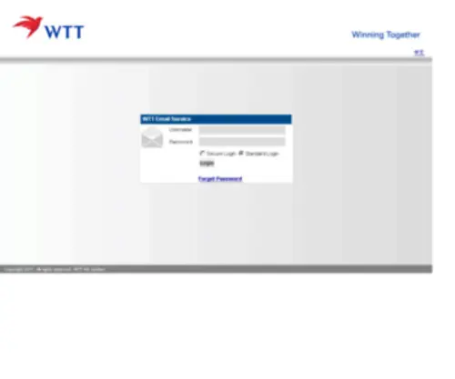 WTT-Mail.com(WTT Mail) Screenshot