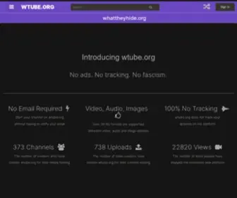 Wtube.org(Nginx) Screenshot