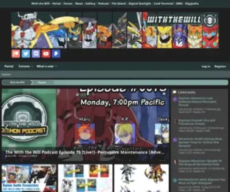 WTW-X.net(With the Will // Digimon Forums) Screenshot