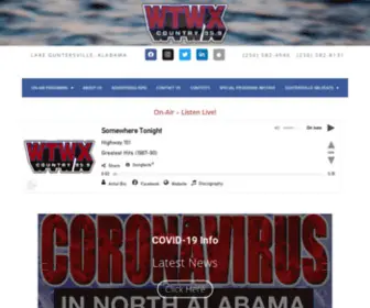 WTWX.com(Country 95.9 WTWX) Screenshot