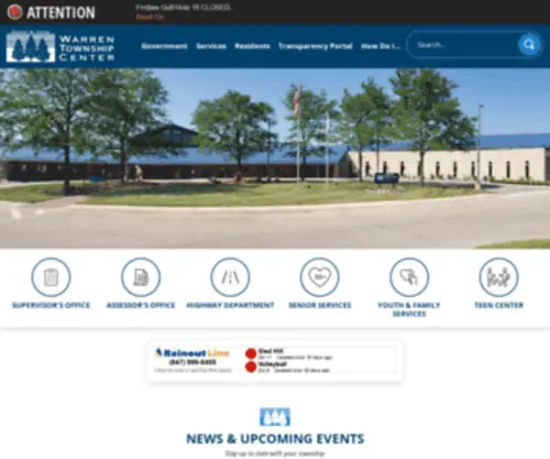 Wtyouthservices.com(Warren Township) Screenshot