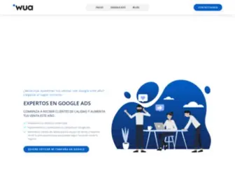 Wua.cl(Wua, Expertos en Google Ads) Screenshot