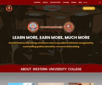 Wuc.edu.et(Western University College (WUC)) Screenshot
