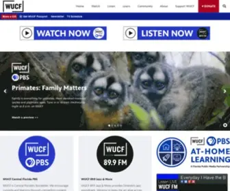 WucFtv.org(WUCF TV and WUCF FM) Screenshot