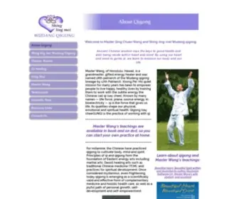 Wudangqigong.com(About Qigong) Screenshot