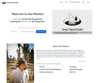 Wudangtao.com(Dao Masters) Screenshot