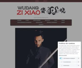 Wudangzixiao.com(Artes Internas de Wudang) Screenshot