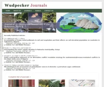 WudpeckerresearchJournals.org(Wudpecker Research Journals) Screenshot