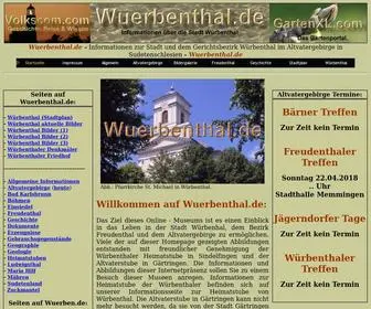 Wuerbenthal.de(Würbenthal) Screenshot