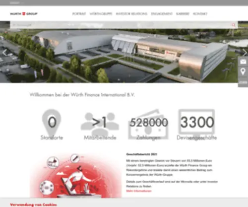 Wuerthfinance.net(WÃ¼rth Finance International B.V) Screenshot