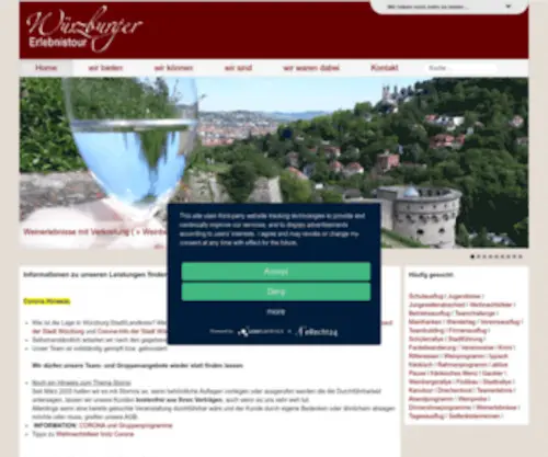 Wuerzburger-Erlebnistour.de(Würzburger Erlebnistour) Screenshot