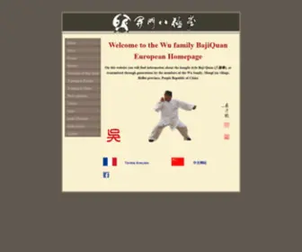 Wufamilybajiquan.com(八极拳) Screenshot