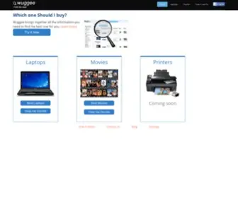 Wuggee.com(Which one should I buy) Screenshot