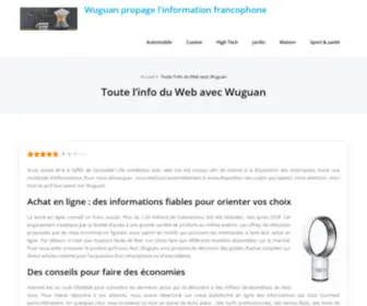 Wuguan.ch(Toute l'info du Web avec Wuguan) Screenshot