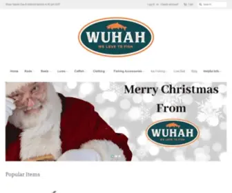 Wuhah.com(Premier Fishing Outfitter) Screenshot