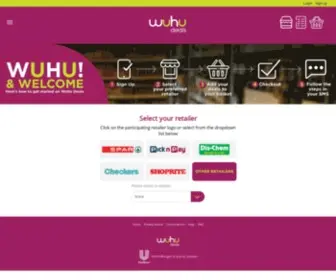 Wuhu.co.za(Wuhu Rewards) Screenshot