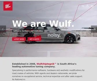 Wulfchiptegnik.com(Automotive Performance Software and Hardware) Screenshot