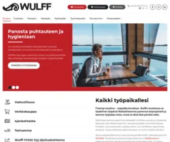Wulff.fi(Etusivu) Screenshot