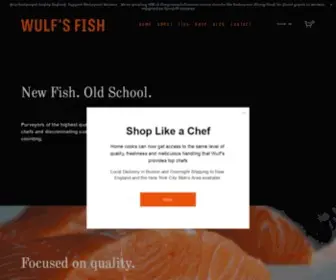Wulfsfish.com(Wholesale and Home Delivery) Screenshot