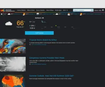 Wund.com(Weather Underground) Screenshot