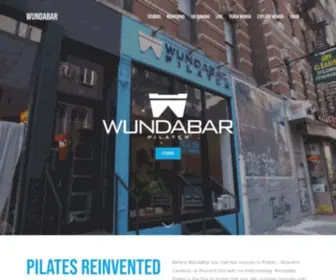 Wundabar.com(Pilates) Screenshot