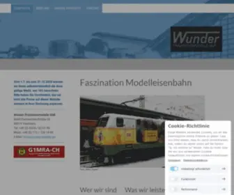 Wunder-Modelle.de(Über) Screenshot