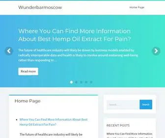 Wunderbarmoscow.ru(Wunderbarmoscow) Screenshot