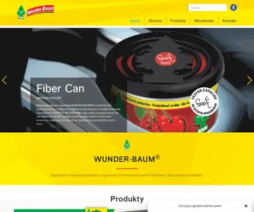 Wunderbaum.pl(Odkryj ponadczasowy i świat zapachów WUNDER) Screenshot