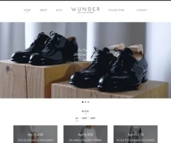 Wunder.jp.net(大阪梅田中崎町) Screenshot