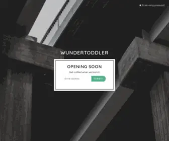 Wundertoddler.com(WunderToddler) Screenshot