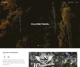 Wundertow.com(Fulltime Airstream Traveling RVing Family) Screenshot