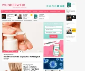 Wunderweib.de(Einfach wunderbar weiblich) Screenshot
