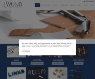Wundmanagement-Tirol.at(Wundbehandlung Tirol) Screenshot