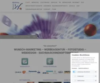 Wunsch-Marketing.de(Werbeagentur Karlsruhe) Screenshot