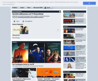 Wunschliste.de(Serien, TV-News, Streaming, DVD) Screenshot
