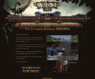 Wurmonline.com(Wurm Online) Screenshot