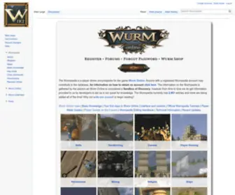Wurmpedia.com(Wurmpedia) Screenshot