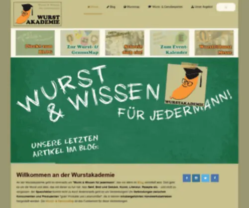 Wurstakademie.com(Wurstakademie) Screenshot