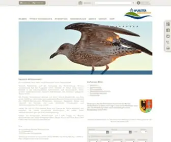 Wursternordseekueste.de(Wurster Nordseeküste) Screenshot