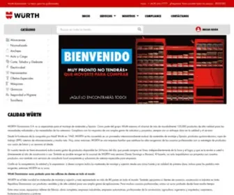 Wurth.com.do(Wurth Domincana S.A) Screenshot