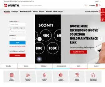 Wurth.it(Würth S.R.L) Screenshot