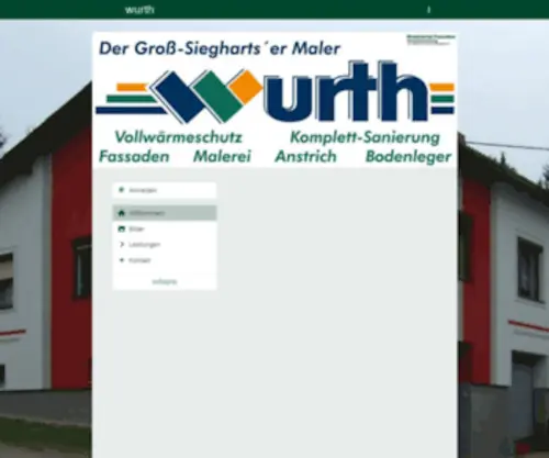 Wurth.org(Anstreicher) Screenshot