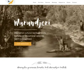 Wurundjeri.com.au(Wurundjeri Woi Wurrung Cultural Heritage Aboriginal Corporation) Screenshot
